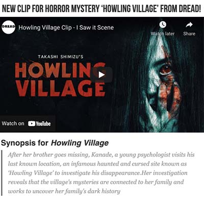 New Clip for Horror Mystery ‘Howling Village’ From Dread!